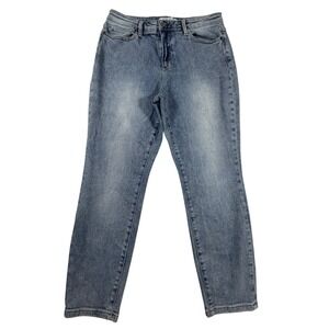 Judy Blue High Rise Slim Fit Light Wash Stretch Denim Jeans Size 31